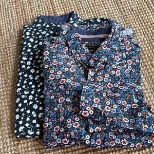 Zara Multicolor Floral Shirts